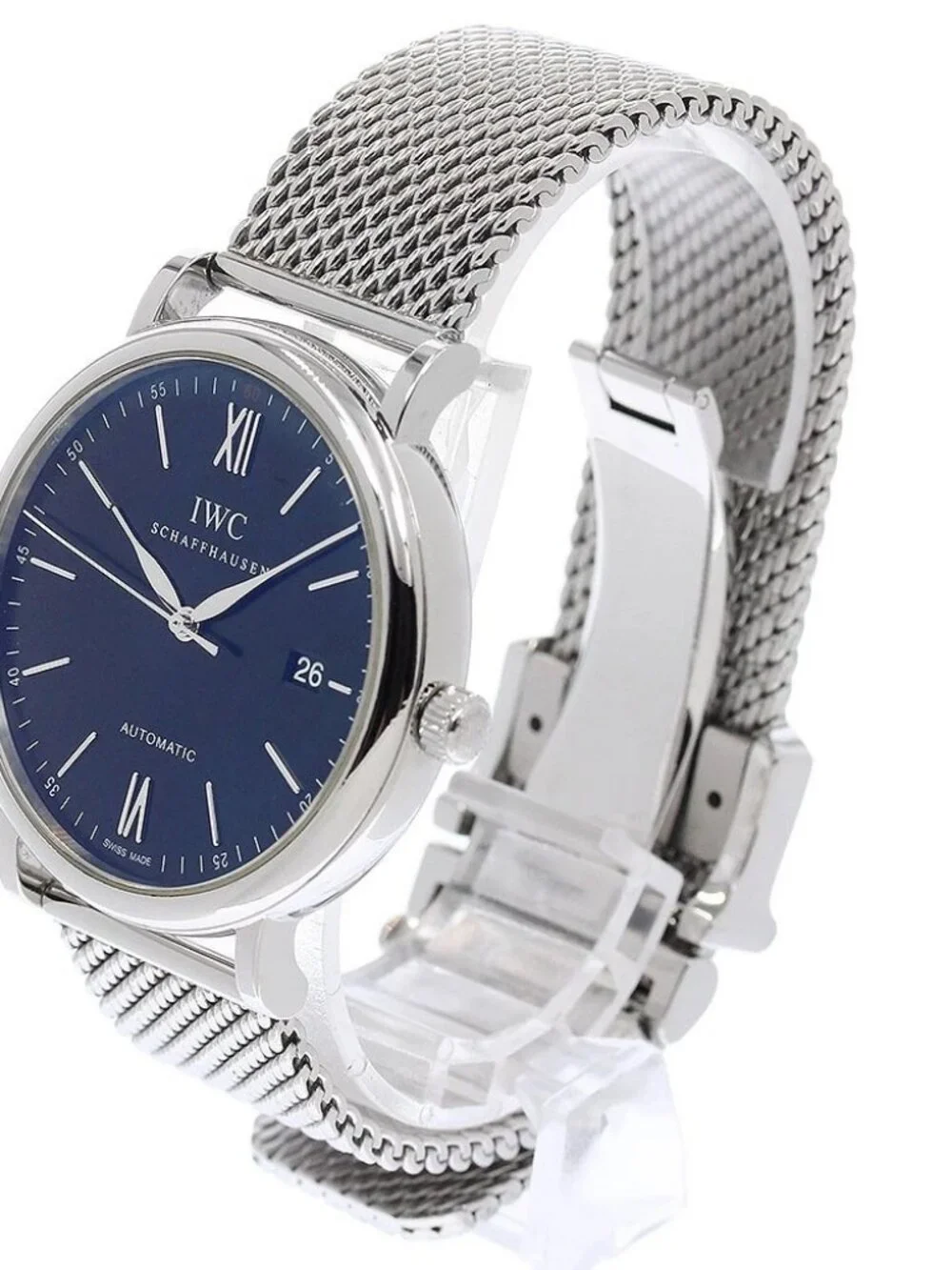 IWC SCHAFFHAUSEN Portofino Date black Dial Automatic Men's Watch_966507